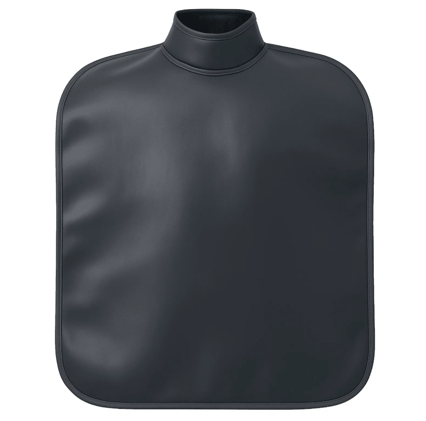 AVENTAL ODONTOLÓGICO BABADOR COM PROTETOR DE TIREÓIDE